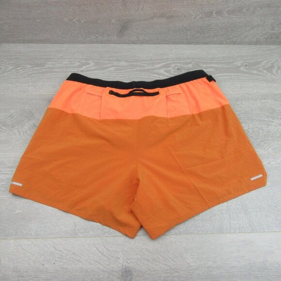 Nike Flex Stride Trail Running Shorts Men's Size Medium Mandarin NEW - Picture 5 of 12